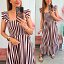 Vestido Mariola Rosa/Choco